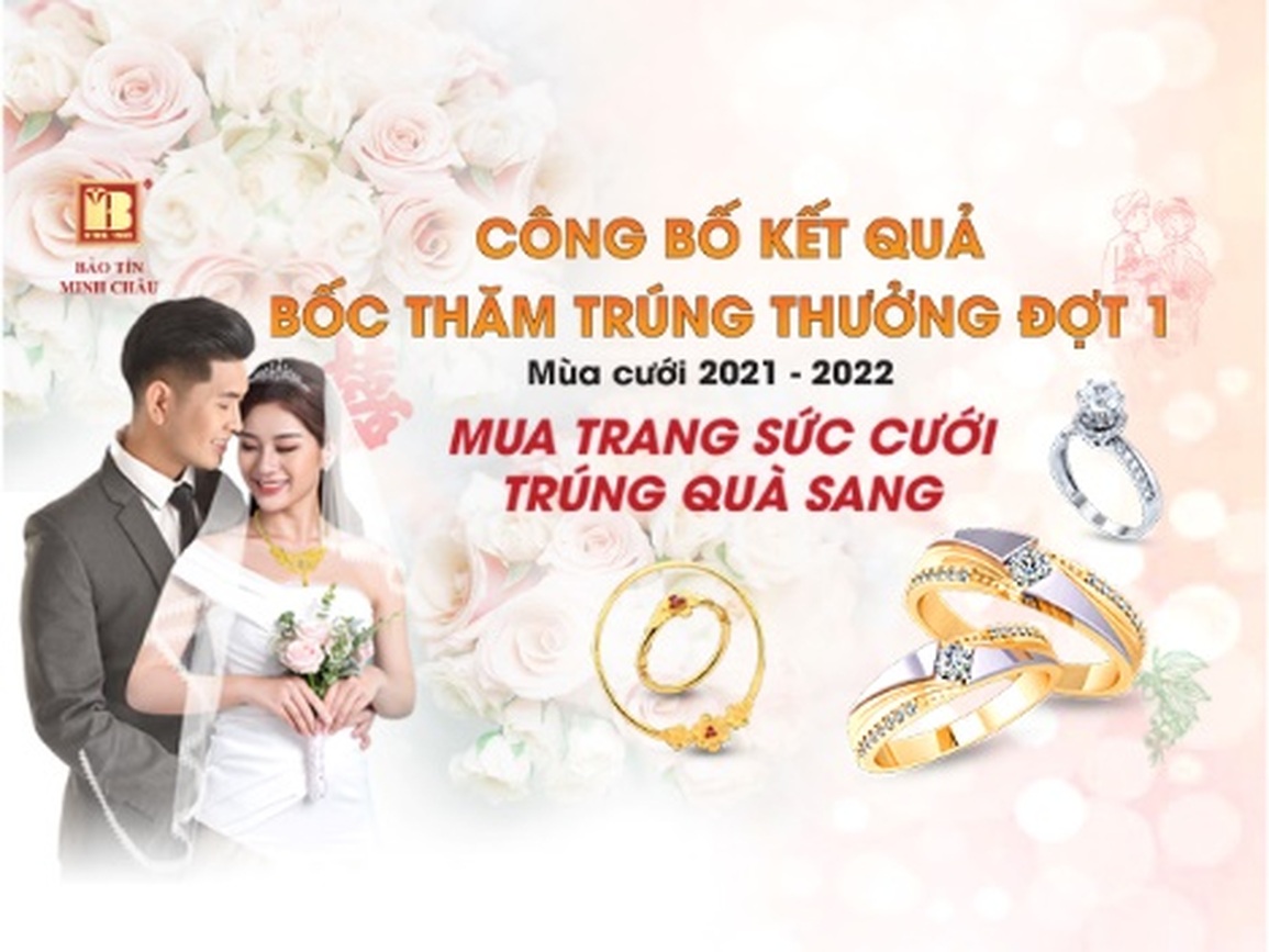 Bảo Tín Minh Châu trao 100 triệu đồng cho khách trúng thưởng mùa cưới đợt 1 - 1 Bảo Tín Minh Châu trao 100 triệu đồng cho khách trúng thưởng mùa cưới đợt 1 - 1
