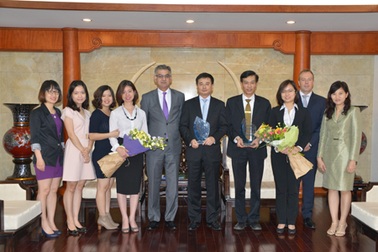 VietcomBank nhận chứng nhận Ngân hàng thanh toán chất lượng cao 