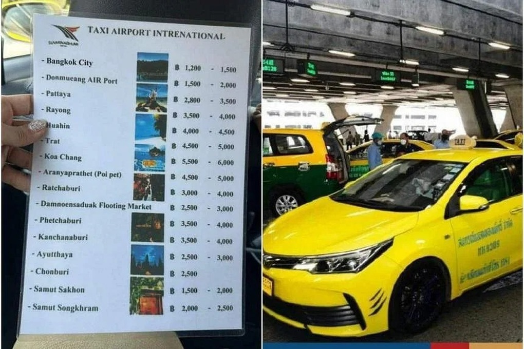 Chặt chém gấp 4 lần, lái xe ở Thái Lan bị cấm đón khách sân bay cả đời - 1 Chặt chém gấp 4 lần, lái xe ở Thái Lan bị cấm đón khách sân bay cả đời - 1