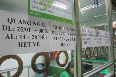 Xe thương hiệu hết vé, xe bến còn đầy