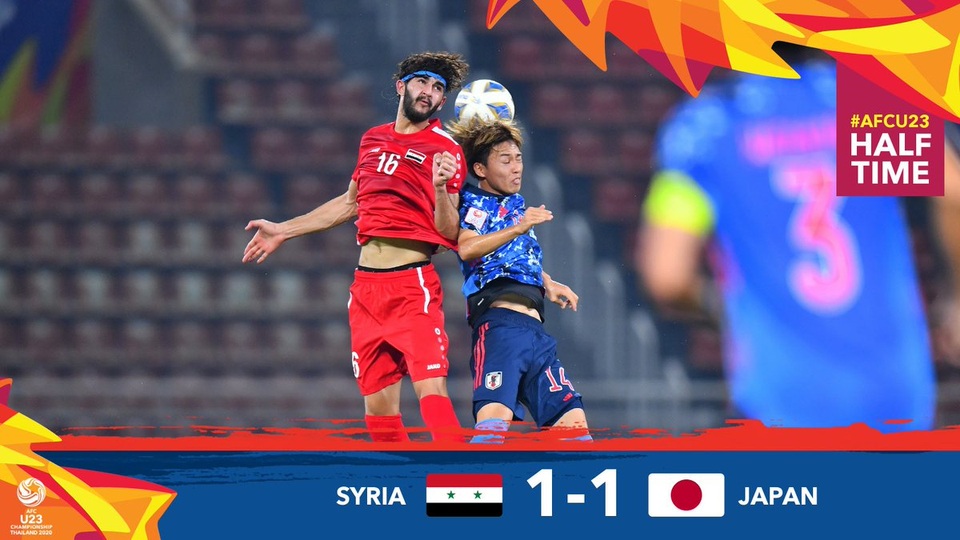 U23 Nhật Bản 1-2 U23 Syria: Những chiến binh Samurai xanh bị loại - 3 U23 Nhật Bản 1-2 U23 Syria: Những chiến binh Samurai xanh bị loại - 3