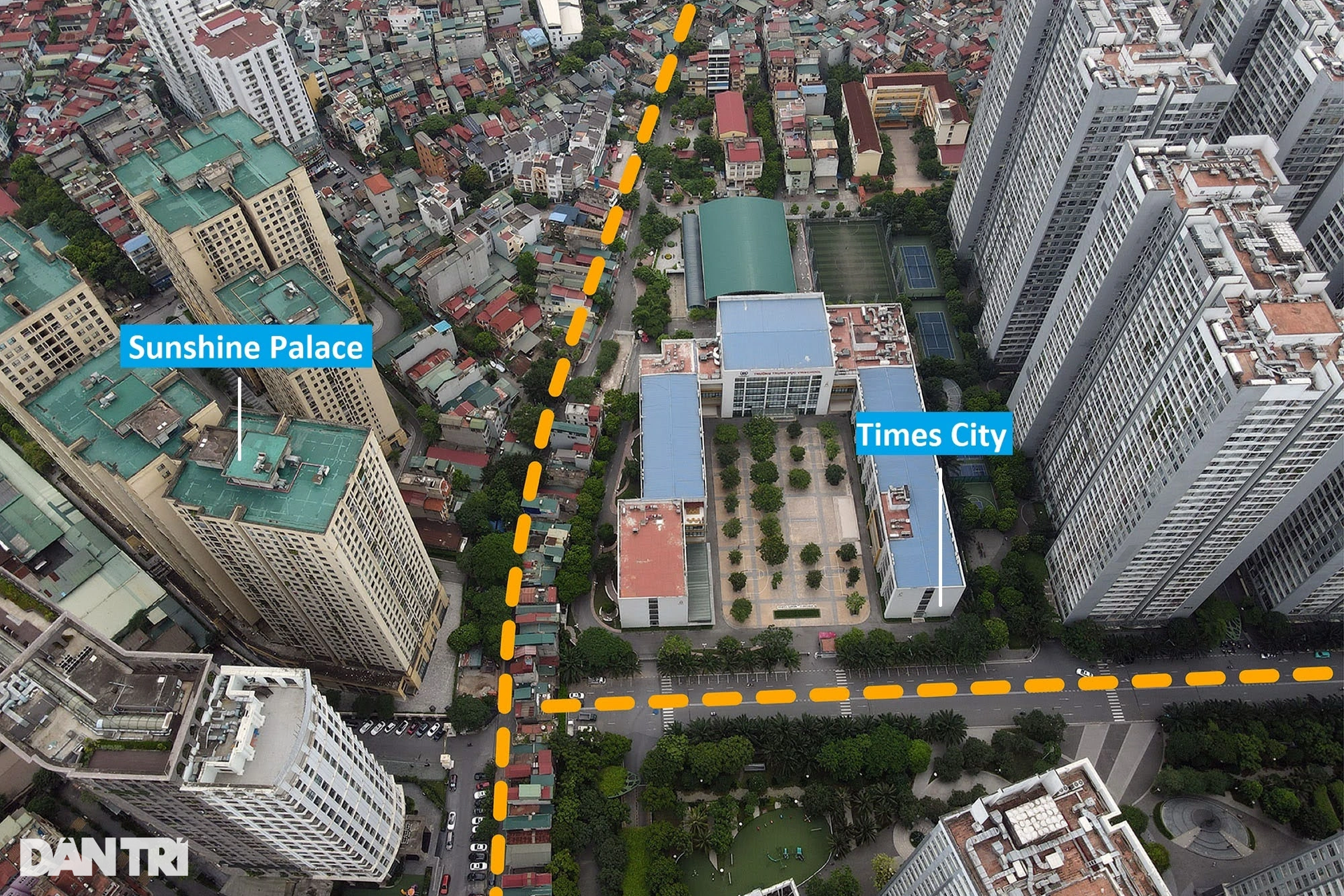 Cận cảnh những tuyến đường kết nối dự án vạn căn hộ Times City - 19 Cận cảnh những tuyến đường kết nối dự án vạn căn hộ Times City - 19