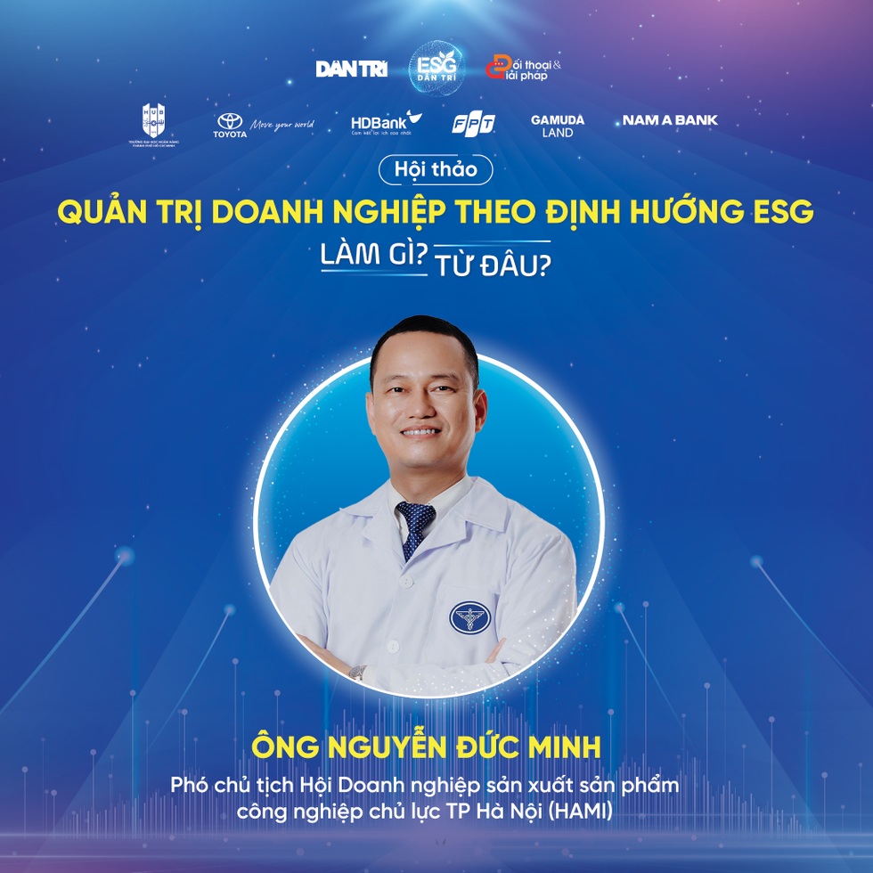Diễn giả hội thảo quản trị doanh nghiệp theo định hướng ESG, họ là ai? - 5