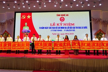 Nghệ An: 15 tập thể nhận Cờ thi đua của Thủ tướng Chính phủ