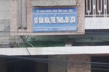 Kiến nghị kiểm điểm nguyên Giám đốc Sở Văn hoá - Thể thao và du lịch Bạc Liêu!