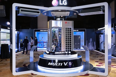 LG ra mắt sản phẩm điều hòa trung tâm Multi V5