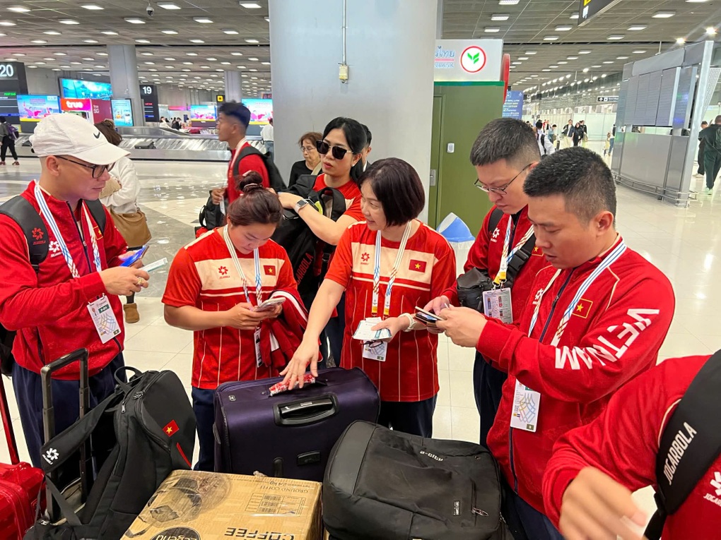 Đoàn Thể thao Việt Nam đến Thái Lan, sẵn sàng mục tiêu giành 110 HCV - 2 Đoàn Thể thao Việt Nam đến Thái Lan, sẵn sàng mục tiêu giành 110 HCV - 2