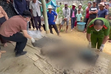 Phát hiện bộ xương người trong rừng sâu ở Quảng Ngãi