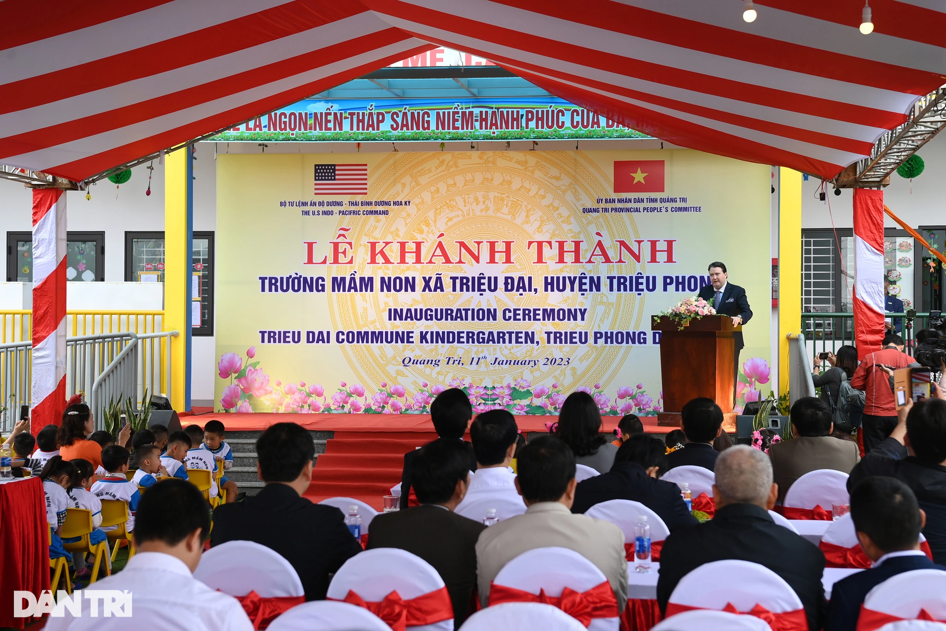 Đại sứ Marc Knapper dự khánh thành 2 trường học ở miền Trung do Mỹ tài trợ - 4 Đại sứ Marc Knapper dự khánh thành 2 trường học ở miền Trung do Mỹ tài trợ - 4