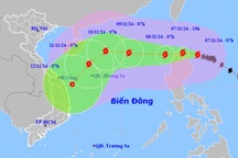 Yinxing tiệm cận siêu bão, khắp dải miền Trung mưa lớn