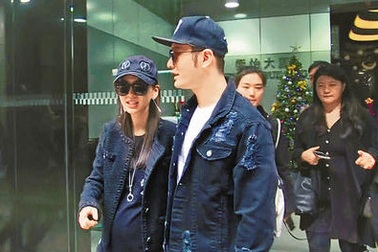 Huỳnh Hiểu Minh thuê vệ sỹ bảo vệ vợ đang mang bầu