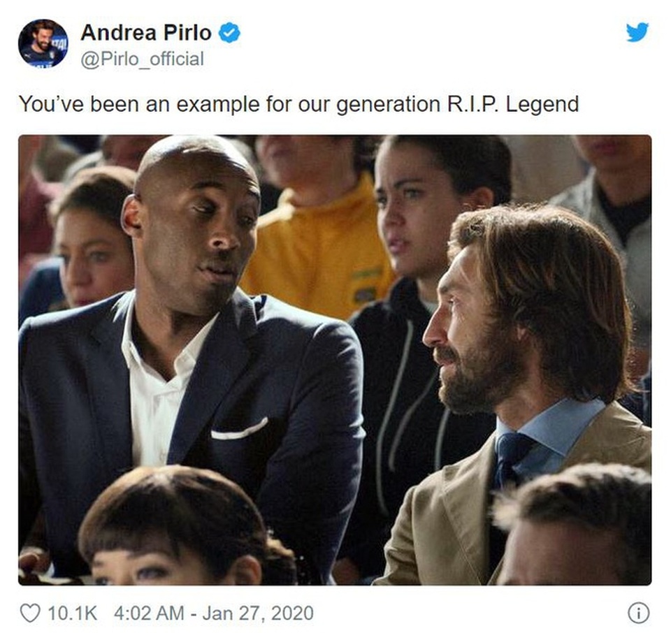 C.Ronaldo, Messi tiếc thương vì sự ra đi của Kobe Bryant - 6 C.Ronaldo, Messi tiếc thương vì sự ra đi của Kobe Bryant - 6
