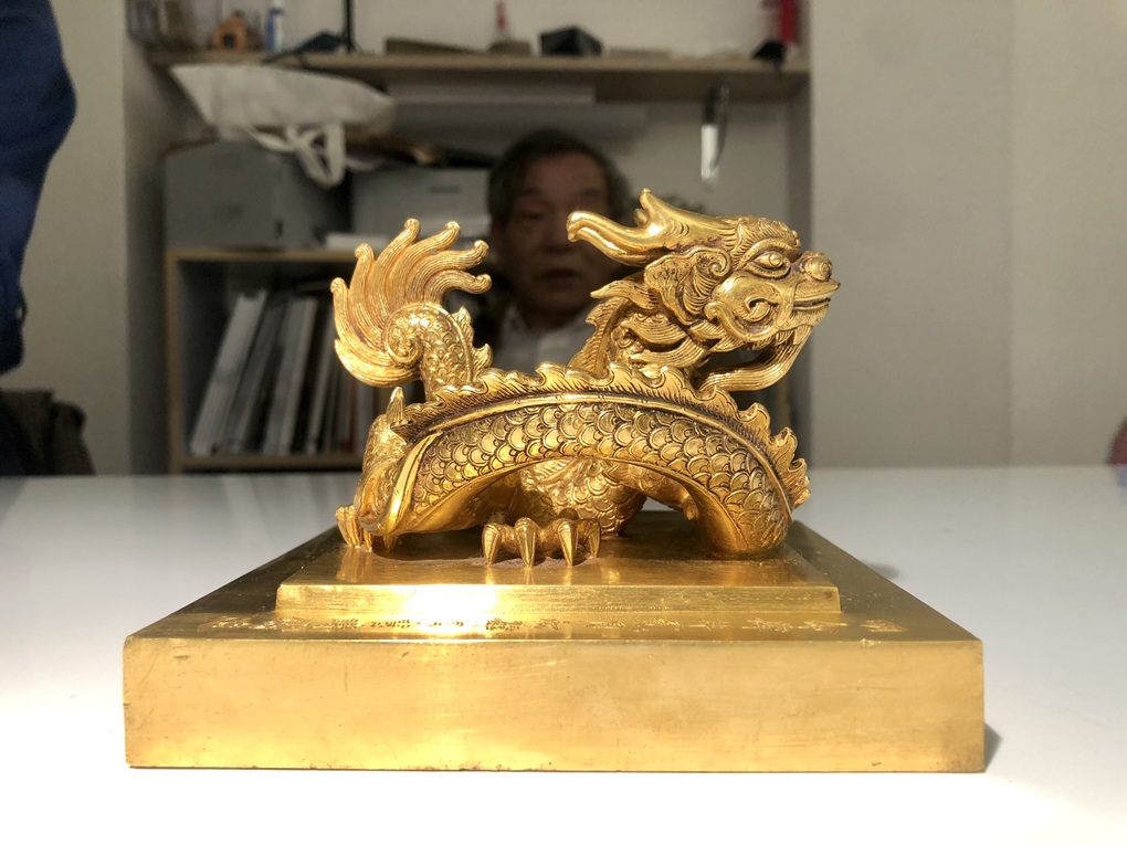 Hồi hương ấn vàng Hoàng đế chi bảo được đề cử sự kiện văn hóa nổi bật - 1 Hồi hương ấn vàng Hoàng đế chi bảo được đề cử sự kiện văn hóa nổi bật - 1