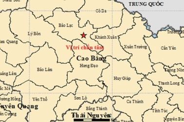 Đang theo dõi, phân tích chuỗi động đất liên tiếp ở Cao Bằng