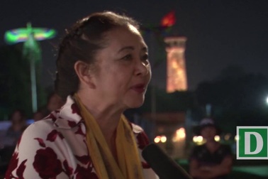 Nghệ sĩ chia sẻ cảm xúc khi được mời làm người mẫu trong Festival Áo dài Hà Nội 2016.