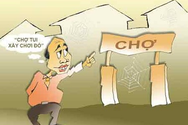 Xã hội hóa xây chợ phải đạt được hiệu quả kinh tế xã hội