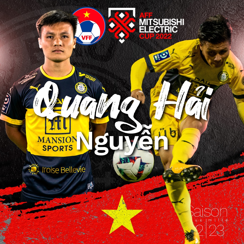 Pau FC đồng ý để Quang Hải về nước dự AFF Cup 2022 - 1 Pau FC đồng ý để Quang Hải về nước dự AFF Cup 2022 - 1