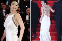 Củng Lợi lưng trần quyến rũ trong ngày hội ngộ Trương Nghệ Mưu 