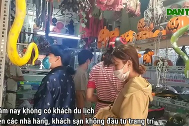 Ảnh hưởng dịch Covid-19, người Đà Nẵng ít chơi Halloween