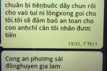 Vụ bắt cóc cháu bé 3 tuổi ở Hà Nội: Đòi 20 triệu tiền chuộc