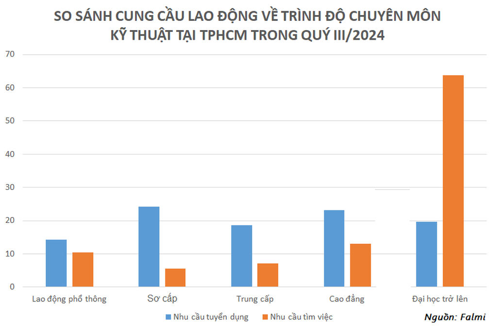 Nhu cầu lao động nghề cao gấp 3 lần trình độ đại học - 4