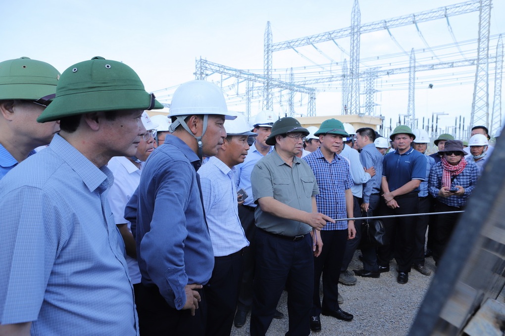Thủ tướng kiểm tra dự án đường dây 500kV tại Thanh Hóa - 1 Thủ tướng kiểm tra dự án đường dây 500kV tại Thanh Hóa - 1