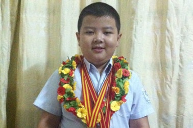 Cậu học trò 8 tuổi về nhất cuộc thi sáng tạo thanh thiếu niên nhi đồng toàn quốc