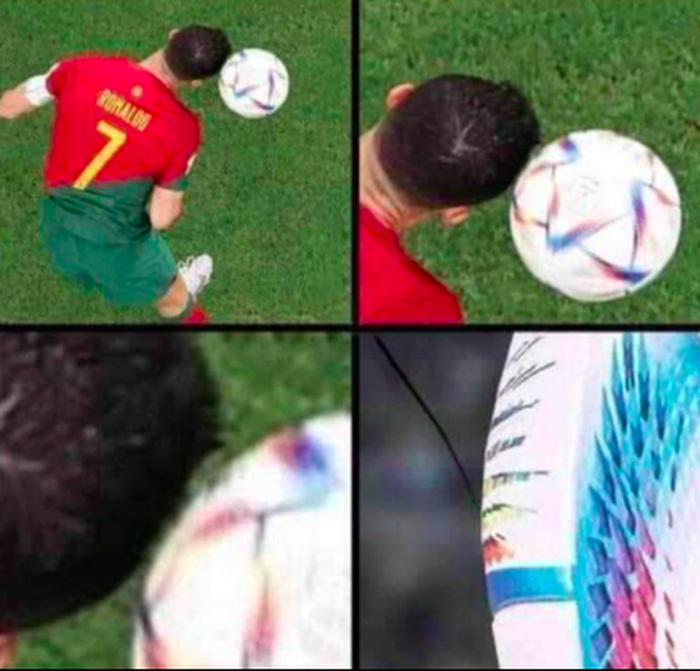Pha nhận vơ bàn thắng của Ronaldo bị ví với tình huống Bàn tay của Chúa - 1 Pha nhận vơ bàn thắng của Ronaldo bị ví với tình huống Bàn tay của Chúa - 1