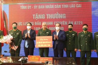 Thưởng nóng lực lượng bộ đội biên phòng phá 2 vụ án "khủng" trong 15 giờ