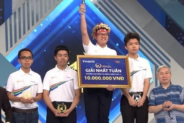 Nam sinh Hà Nội chạm mốc kỷ lục điểm tuyệt đối phần thi Tăng tốc Olympia