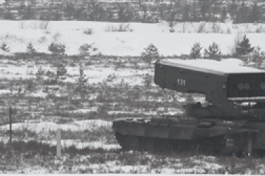 Video hiếm siêu pháo Nga “phun lửa” uy lực