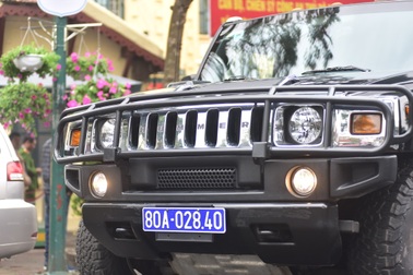 Cận cảnh xe Hummer chống đạn của Công an Hà Nội tại Hội nghị thượng đỉnh Mỹ - Triều
