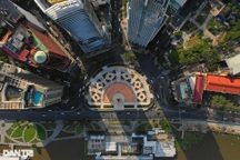 Diện mạo mới khu tượng đài Trần Hưng Đạo sau khi sửa chữa