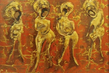 Nỗi đau của chất độc da cam qua tranh