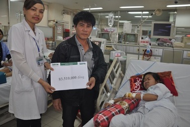 Hơn 83 triệu đồng đến với cô bé Hiên bị viêm cơ tim