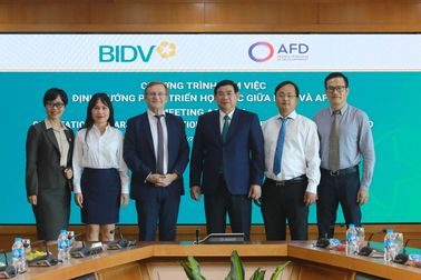 BIDV và cơ quan phát triển Pháp tăng cường hợp tác