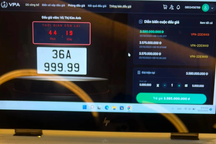 Biển ngũ quý 9 từng bị bỏ cọc trúng đấu giá hơn 5 tỷ đồng