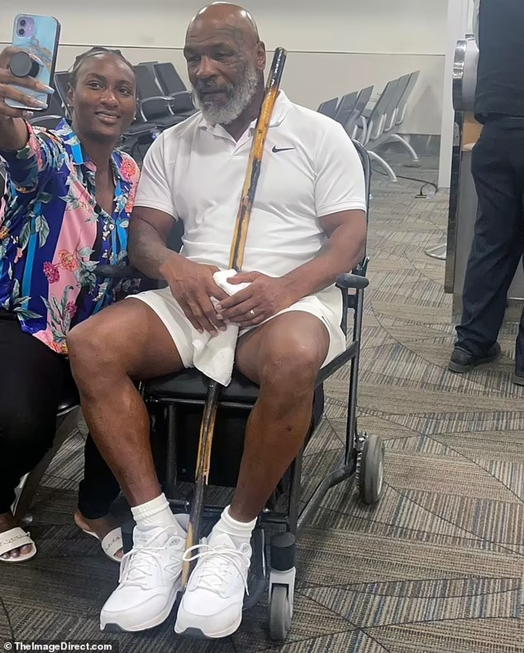 After saying death was near, Mike Tyson... sat in a wheelchair - 1