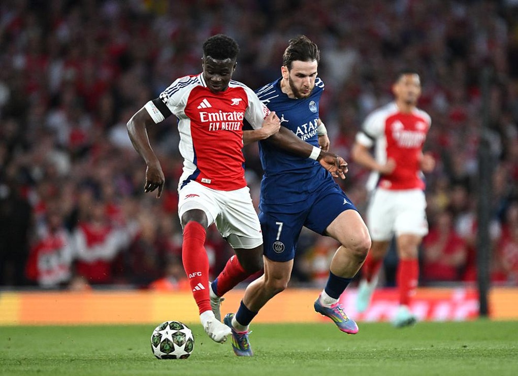 Dembele lập công, PSG đánh bại Arsenal tại Emirates - 2 Dembele lập công, PSG đánh bại Arsenal tại Emirates - 2