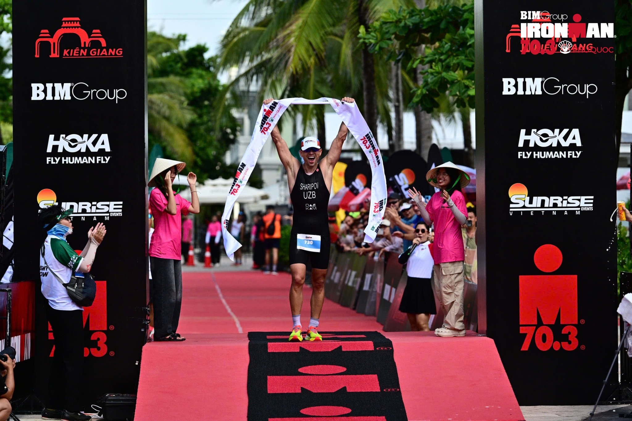 BIM گروپ IRONMAN 70.3 Phu Quoc پرل جزیرے پر سبز ریس ٹریک کے ساتھ پرکشش ہے - 1 BIM Group IRONMAN 70.3 Phu Quoc hấp dẫn với đường đua xanh trên đảo ngọc - 1