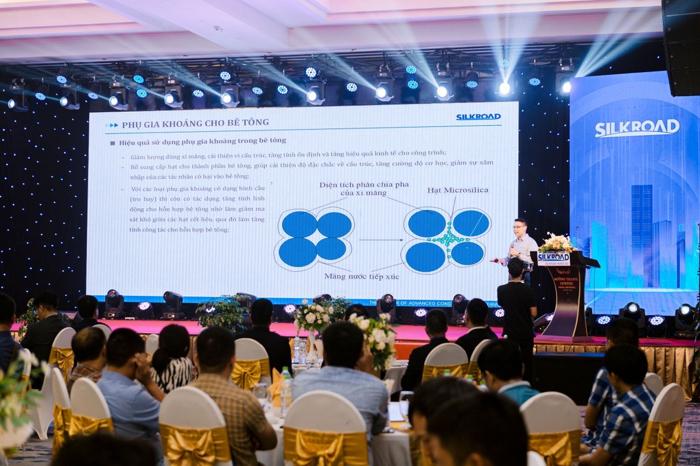 Silkroad Hanoi JSC tổ chức hội nghị kỹ thuật phụ gia bê tông Bắc Trung Bộ - 3 Silkroad Hanoi JSC tổ chức hội nghị kỹ thuật phụ gia bê tông Bắc Trung Bộ - 3