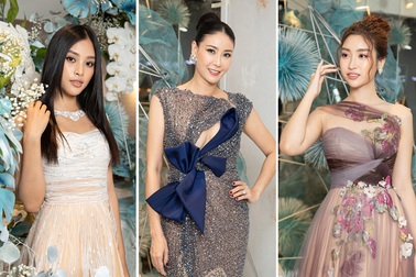 Hoa hậu Hà Kiều Anh “đọ sắc” cùng Trần Tiểu Vy và Mỹ Linh