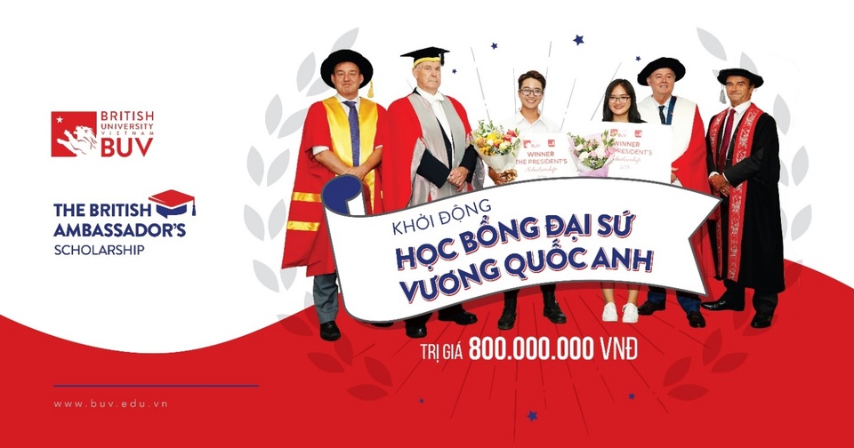 Trường Đại học Anh Quốc Việt Nam khởi động quỹ học bổng trị giá 40 tỷ đồng - 4 Trường Đại học Anh Quốc Việt Nam khởi động quỹ học bổng trị giá 40 tỷ đồng - 4