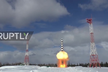 Nga phóng thử tên lửa đạn đạo liên lục địa Sarmat