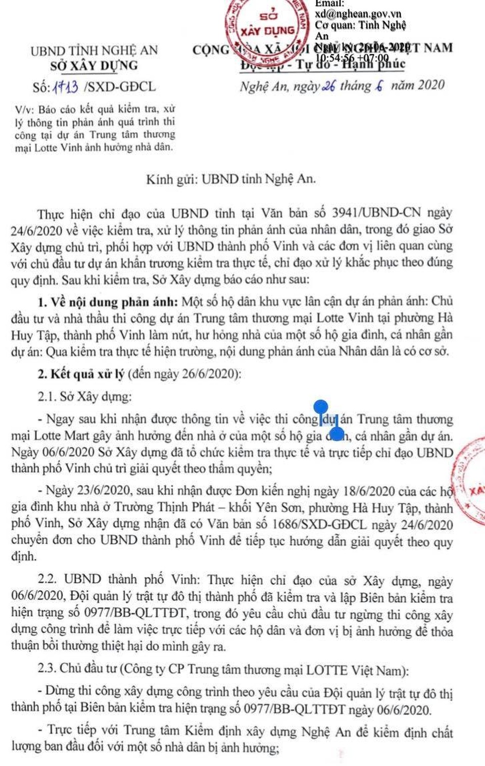 Dự án trung tâm thương mại thi công, nhà dân nứt toác tại TP Vinh - 5 Dự án trung tâm thương mại thi công, nhà dân nứt toác tại TP Vinh - 5
