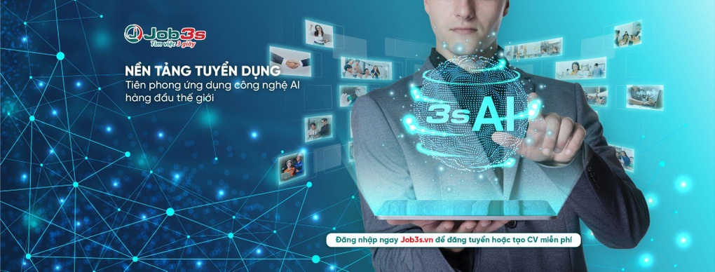 Job3s - Doanh nghiệp hàng đầu ứng dụng AI vào website tuyển dụng - 1 Job3s - Doanh nghiệp hàng đầu ứng dụng AI vào website tuyển dụng - 1