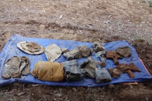 Phát hiện 3 hài cốt liệt sỹ kèm nhiều di vật trong rừng tràm