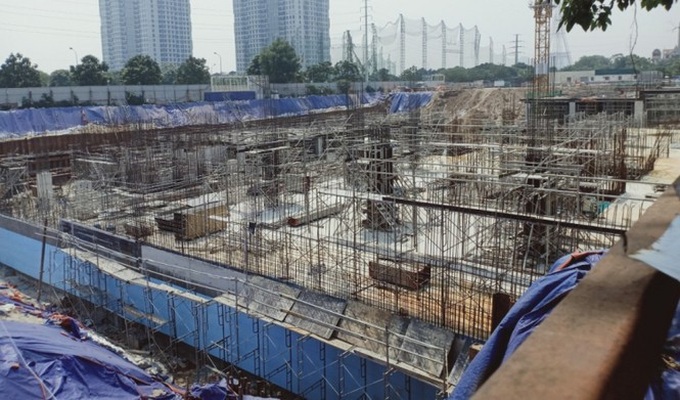 Cưỡng chế bệnh viện 5 sao xây 'chui' giữa Thủ đô - Ảnh 2. Cưỡng chế bệnh viện 5 sao xây 'chui' giữa Thủ đô - Ảnh 2.