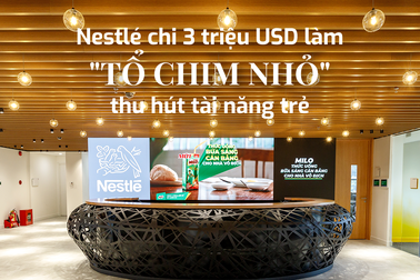 Nestlé chi 3 triệu USD làm “tổ chim nhỏ” thu hút tài năng trẻ