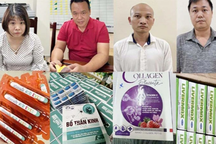 Bắt 4 đối tượng sản xuất, buôn bán thực phẩm chức năng giả